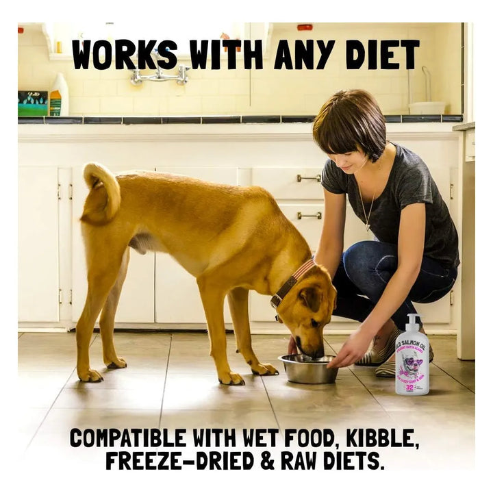 Aceite De Salmón Salvaje De Alaska Para Perros Y Gatos Omega - Imagen 3