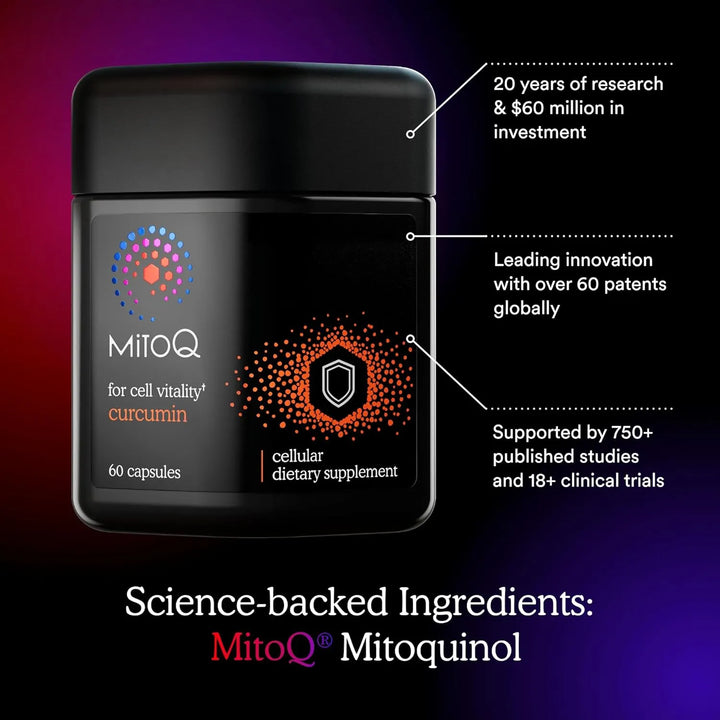 Antioxidante Mitoq Curcumina Avanzado Coq10 Apoyo Inmunidad - Imagen 4