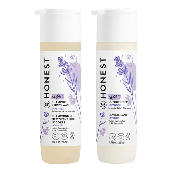 Paquete Champu Acondicionador The Honest Company Para Bebes Sin Toxicos Hipoalergenico