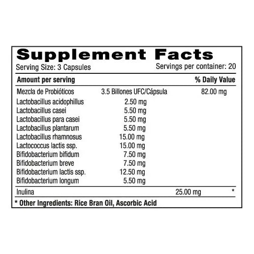 Probioticos Y Prebioticos X 60 - Natural Systems - Imagen 3