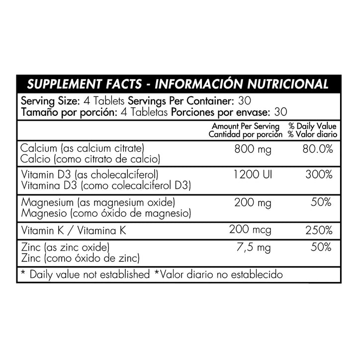 Citrato De Calcio Ha X 120 Tab Cal-citrate - Imagen 2