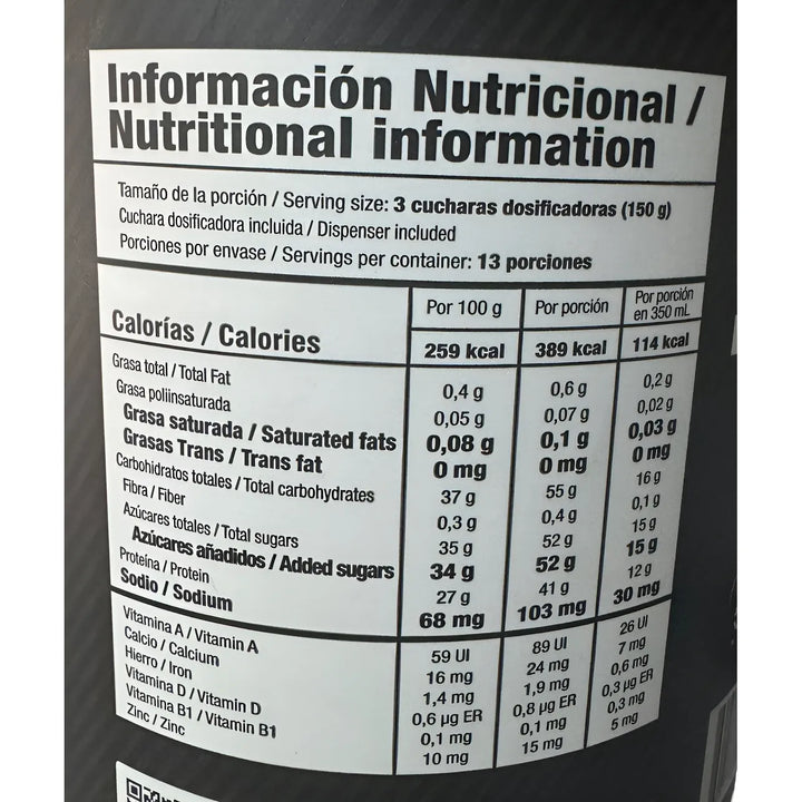 Proteina Mass Evolution 4 Lb - Imagen 2