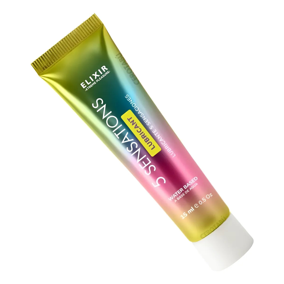 Lubricante Íntimo 5 Sensaciones Elixir Calmante Frio Caliente Sabor Sa ...