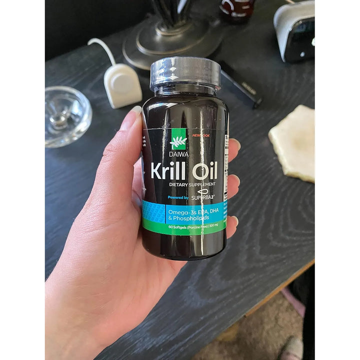 Aceite De Krill 1000mg Cápsulas Blandas Omega 3 6 9 Astaxant - Imagen 7