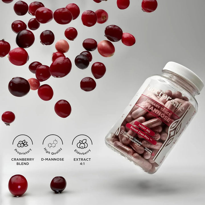 Cápsulas D-manosa 1400 Mg Con Extracto De Arándano Para Salu - Imagen 4