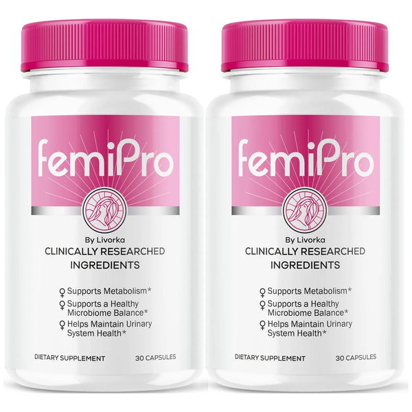 Capsulas FemiPro Probiotico Natural Para Salud Femenina 60 Unidades