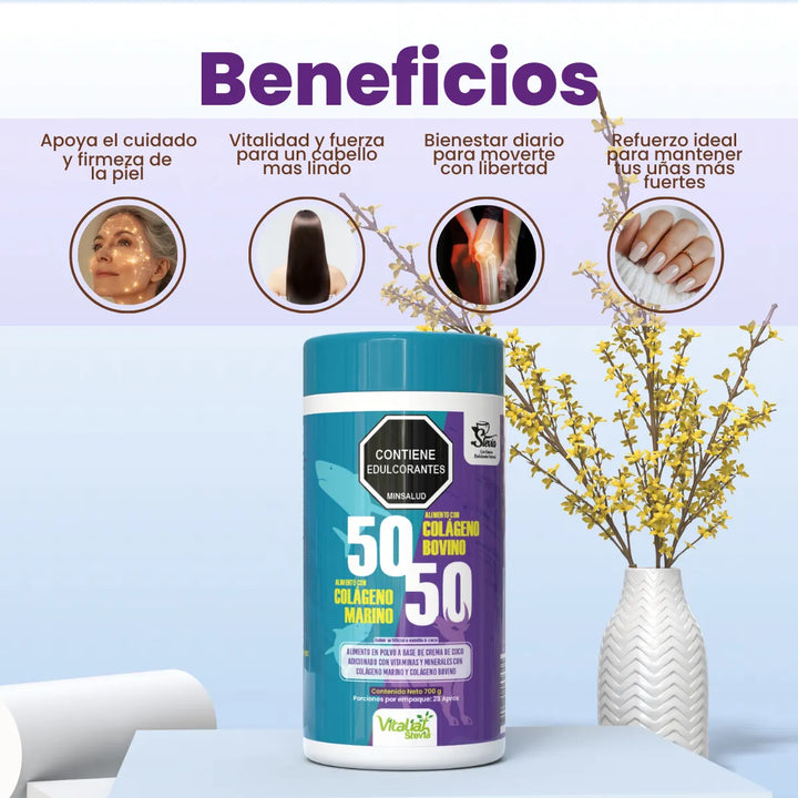 Vitaliah Colágeno Hidrolizado Marino Y Bovino 700g - Imagen 2