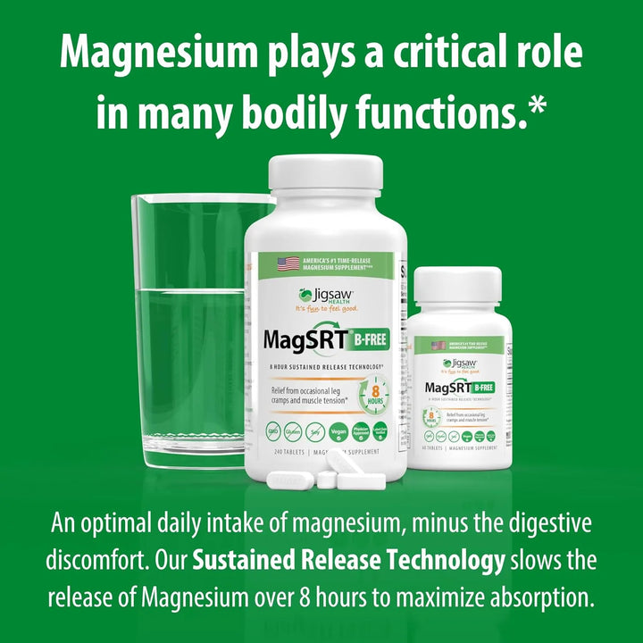 Magnesio Con Srt 30 Cápsulas 1500 Mg Para Energía Y Bienesta - Imagen 4