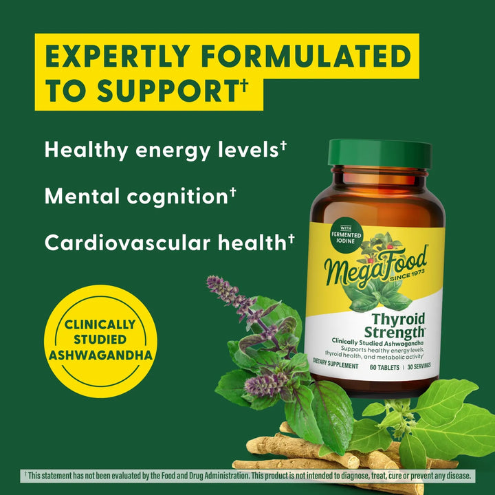 Fuerza Tiroidea Natural Con Ashwagandha Zinc Selenio Cobre Y - Imagen 5