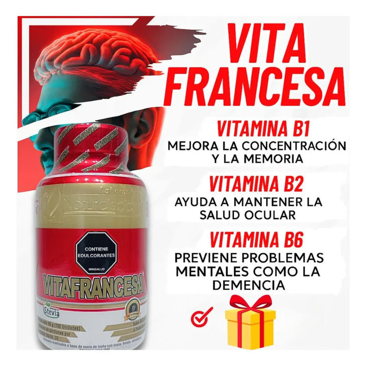 Vitafrancesa Maca Jalea Real Frutos Rojos - Imagen 4