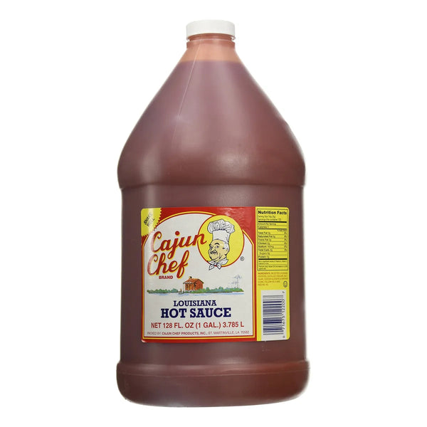 Cajun Chef Salsa Picante Louisiana 1 Galon Sabor Autentico Y Versatil