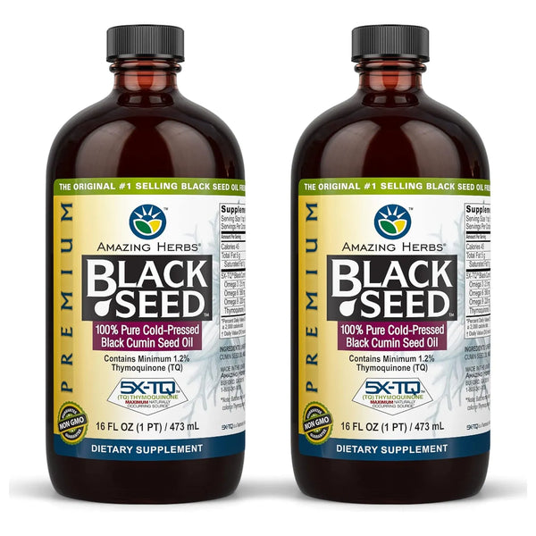 Aceite De Semilla Negra Prensado En Frío Nigella Sativa 473 - Imagen 1