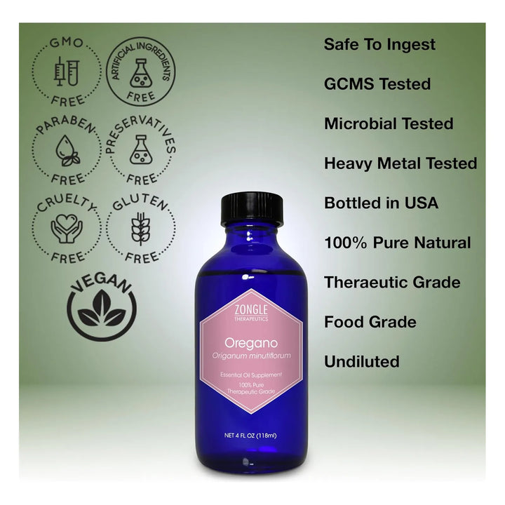 Aceite De Orégano Puro Alimenticio Comestible 118 Ml Gotas S - Imagen 3