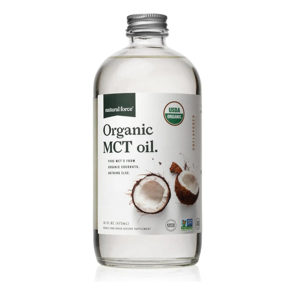 Aceite Mct Orgánico Virgen En Botella De Vidrio Apto Para - Imagen 1