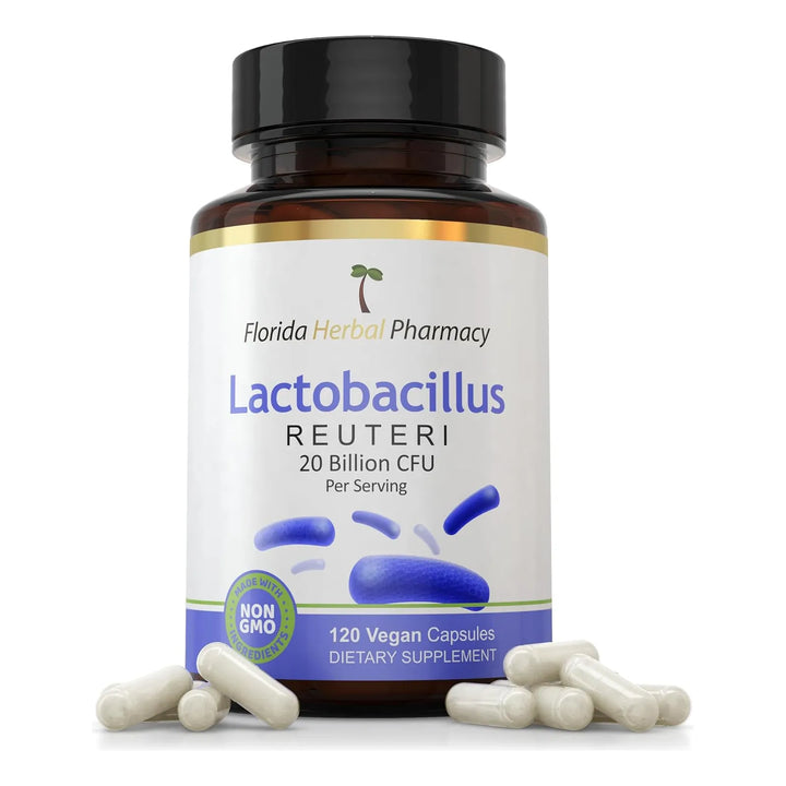 Cápsulas Probióticas Lactobacillus Reuteri 20 Mil Millones U - Imagen 1