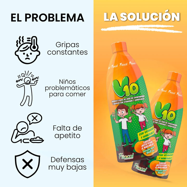 2 V10 Apetito Vitaminas Niños Naranja - Imagen 5