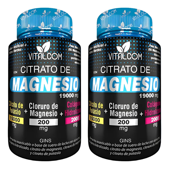 Citrato Magnesio Potasio X2 Natural - Imagen 1