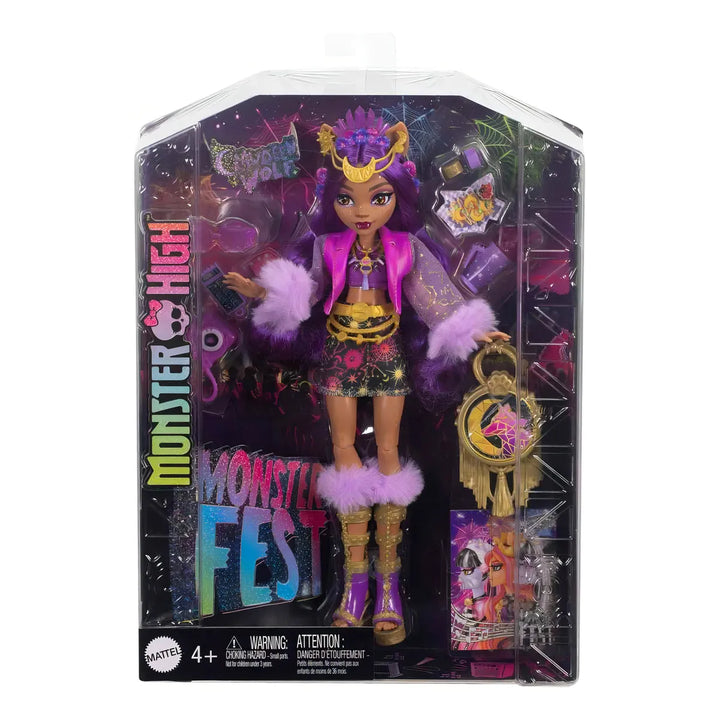 Monster High Muñeca Clawdeen Festival Del Terror - Imagen 6