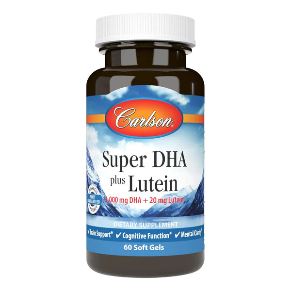 Cápsulas De Dha Y Luteína 1000 Mg 60 Unidades Para Salud Ocu - Imagen 1