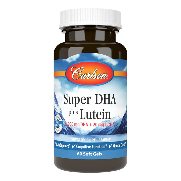 Cápsulas De Dha Y Luteína 1000 Mg 60 Unidades Para Salud Ocu - Imagen 1