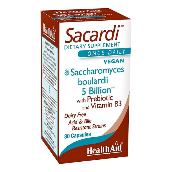Cápsulas De 5 Mil Millones De Saccharomyces Boulardii Con Vi - Imagen 1