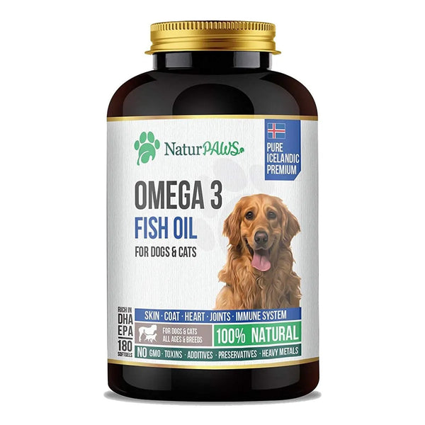 Aceite De Pescado Omega 3 Para Mascotas 1000 Mg Dha Epa Apoy - Imagen 1