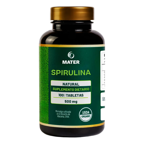 Espirulina Premium En Tabletas 100 Unidades - Imagen 1