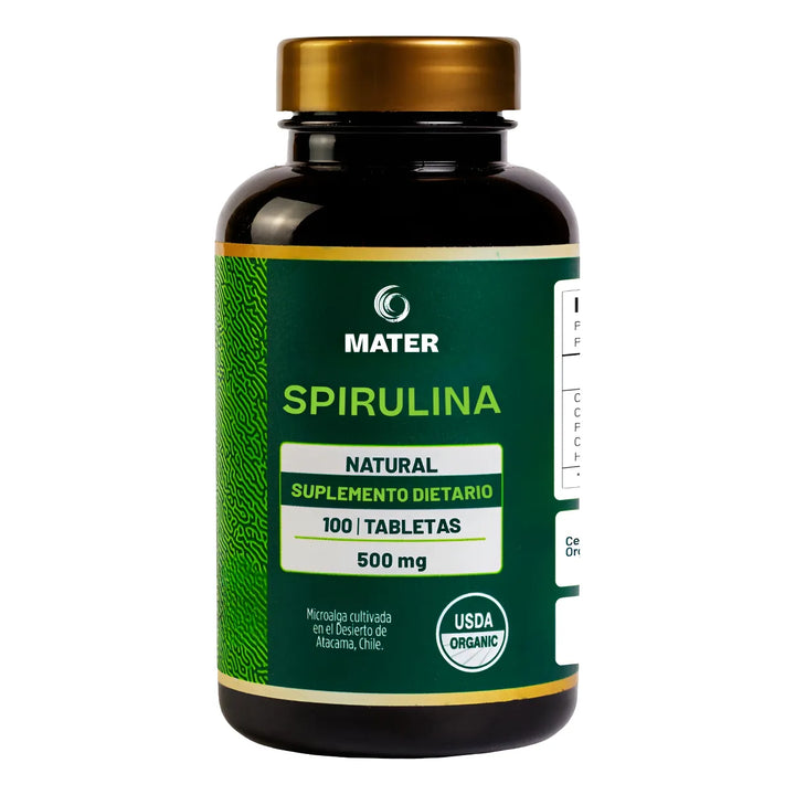 Espirulina Premium En Tabletas 100 Unidades - Imagen 1