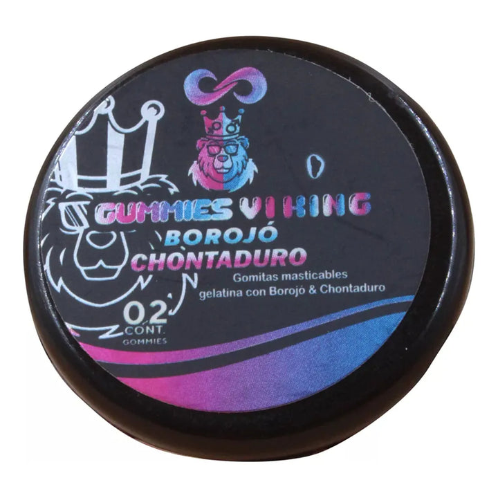 Potenciador Sexual Energizante 20 Gomitas Hombre Y Mujer Energía Adicional Borojó Chontaduro Natural Chicle Y Fresa - Imagen 4