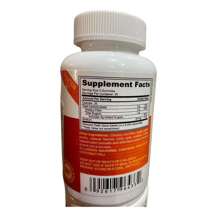 Fibra Vitaminas Rápida Absorción 60 Cápsulas Post Cirugía Ba - Imagen 4