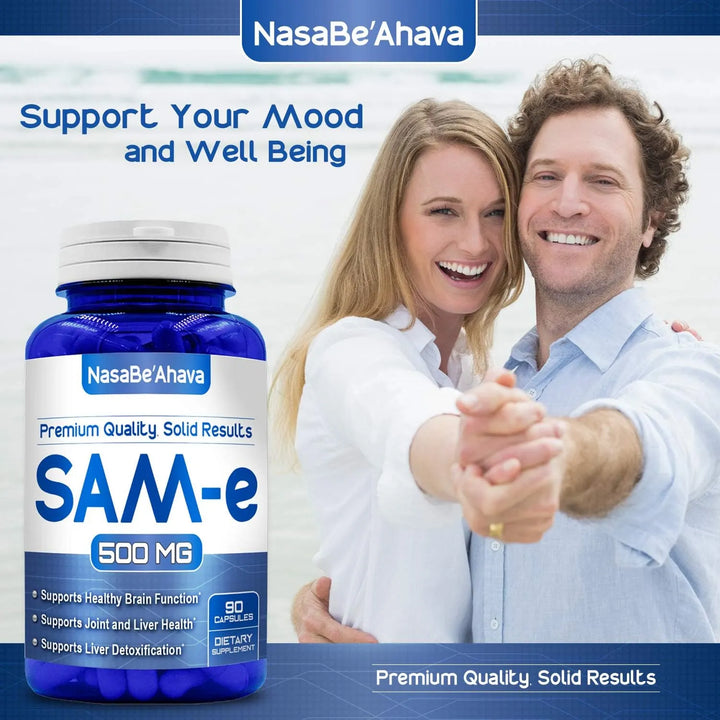 Sam-e 500mg Fácil Absorción Apoyo Articular Y Estado De Ánim - Imagen 5