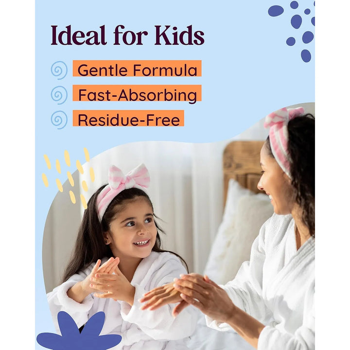 Crema Corporal De Magnesio Para Niños Loción Calmante Con Ár - Imagen 2