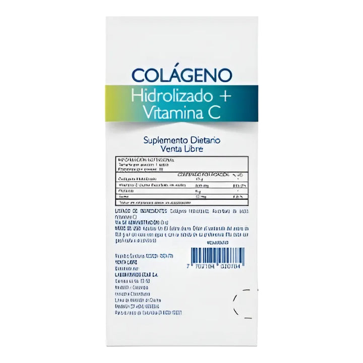 Colageno Hidrolizado + Vitamina C X 30 Sobres 10.6 Gr - Imagen 2