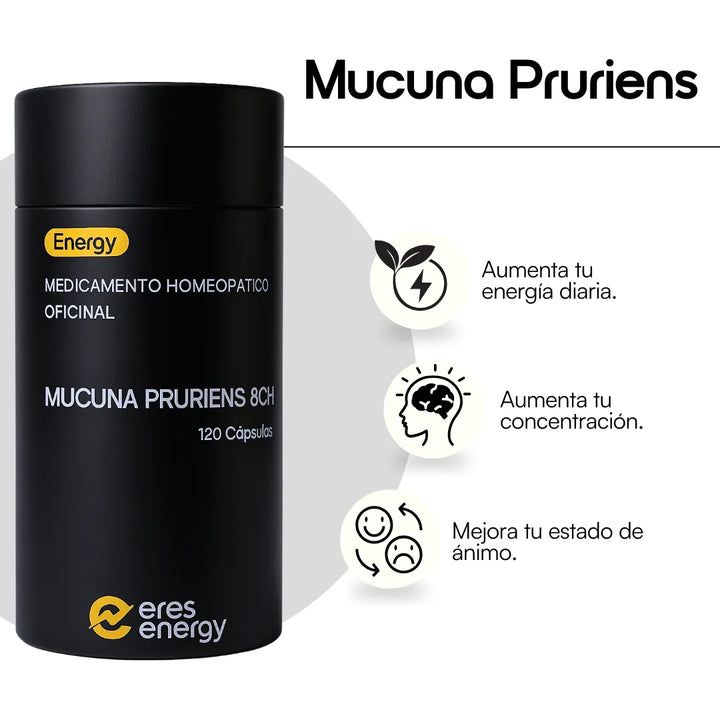Mucuna Pruriens Homeopática 120 Cap - Imagen 6