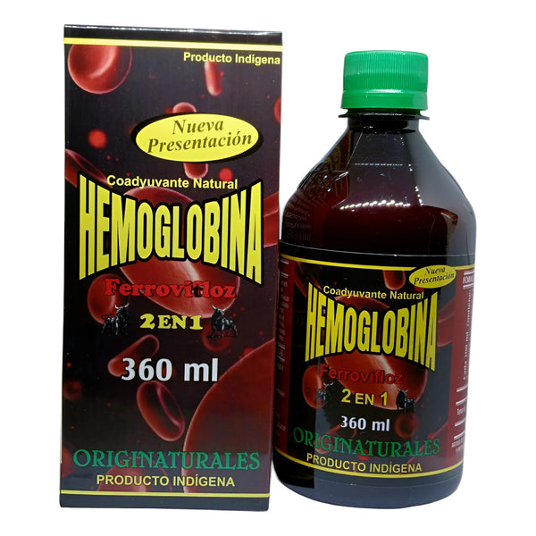 Hemoglobina  Natural 360 Ml Natural - Imagen 1
