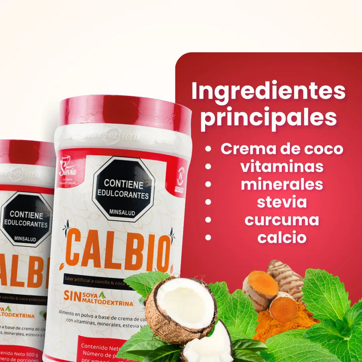Batido En Polvo Cal-bio Nutrition Factory - Imagen 5