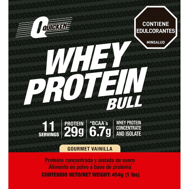 Quicken Whey Protein Bull 454g - Imagen 4