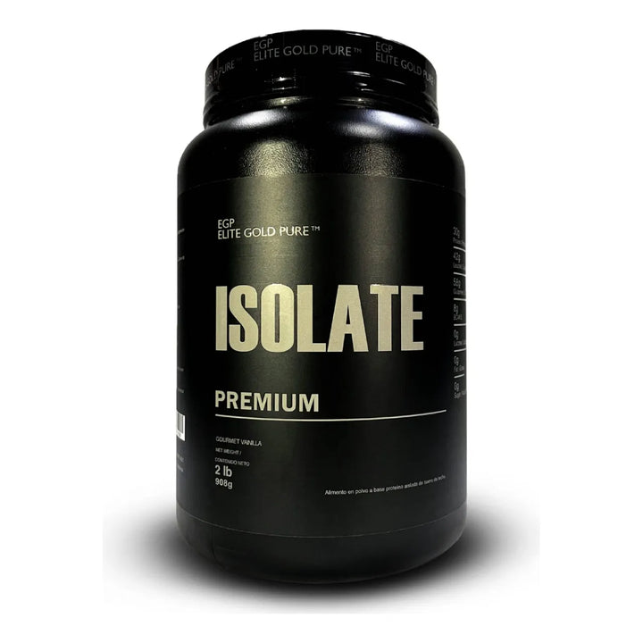 Isolate Premium Gourmet Vainila 2 Libras 2lb 2 Lb Por Egp Elite Gold Pure Como Iso 100 Whey Isopure Proteina Limpia - Imagen 2