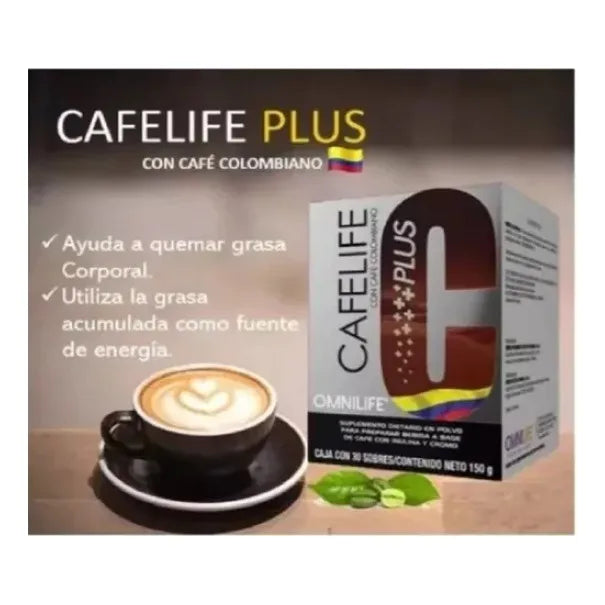 Cafelife Plus De Omnilife  Café - Imagen 2