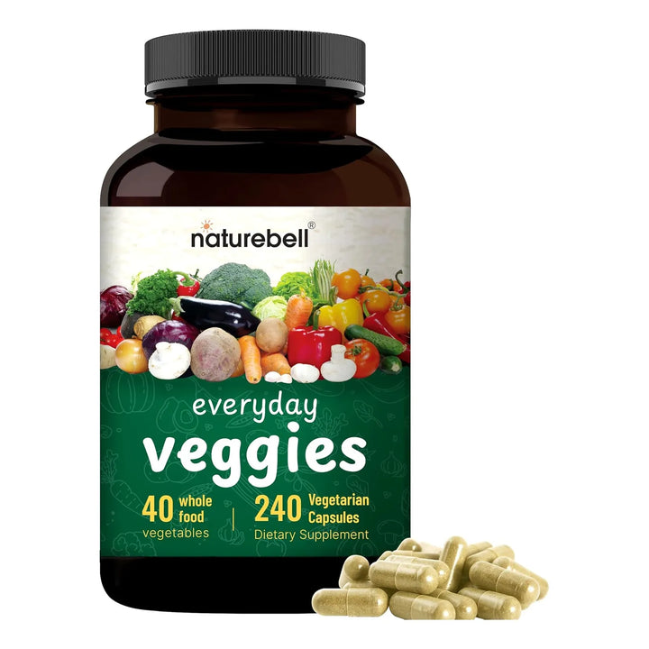 Cápsulas Vegetarianas De Frutas Y Verduras 480 Unidades Mezc - Imagen 3
