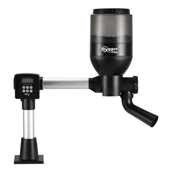 Alimentador Automático Para Peces De Estanque Con Control LCD 5.5L Impermeable