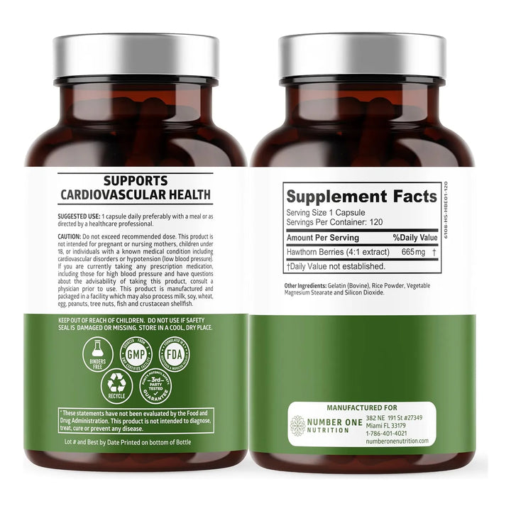 Cápsulas De Bayas De Espino Máxima Potencia 2660 Mg Para For - Imagen 2
