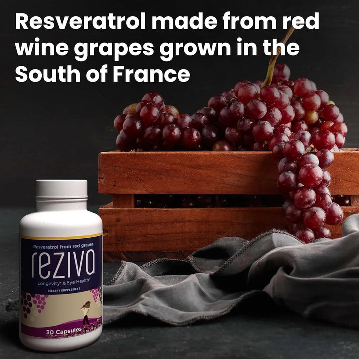 Resveratrol Ultra Potente 1000 Mg Semilla De Uva Salud Ocula - Imagen 4