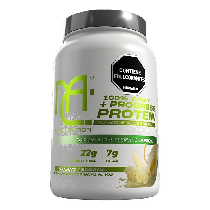 100% Whey + Progress 2 Lb - Imagen 1