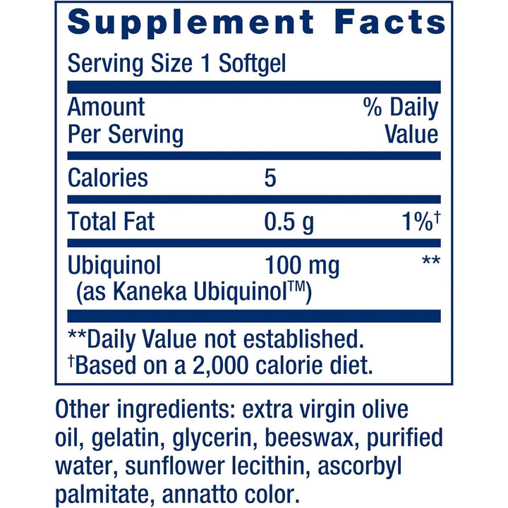 Coq10 100 Mg Para Salud Cardíaca Control Colesterol Energía - Imagen 3