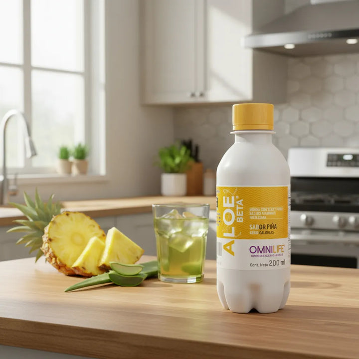 Aloe Beta Omnilife X 5 Unidades Piña - Imagen 3