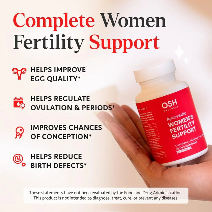 Fertilidad Femenina Cápsulas 90 Unidades Apoyo Ovulación Cal - Imagen 3