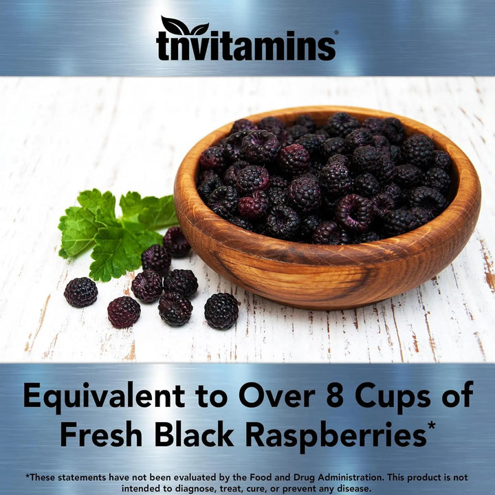 Cápsulas De Frambuesa Negra 850 Mg 180 Unidades Antioxidante - Imagen 5