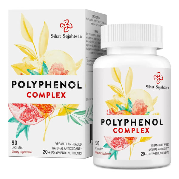 Cápsulas De Polifenoles 67500 Mg Potentes Antioxidantes Defe - Imagen 1