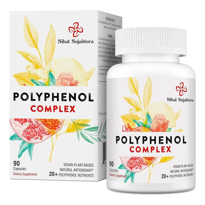 Cápsulas De Polifenoles 67500 Mg Potentes Antioxidantes Defe - Imagen 1